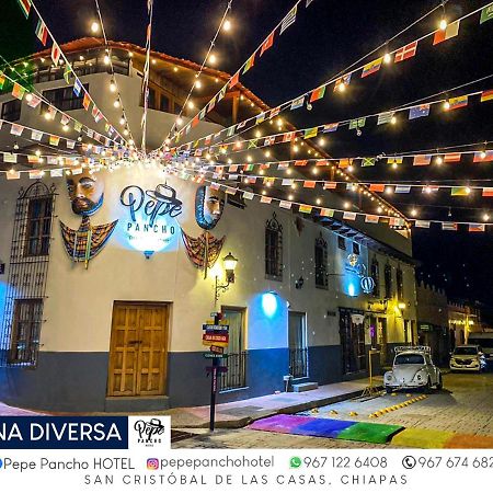 Hotel Pepe Pancho San Cristóbal de Las Casas Exterior foto