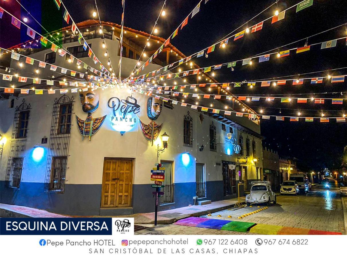 Hotel Pepe Pancho San Cristóbal de Las Casas Exterior foto